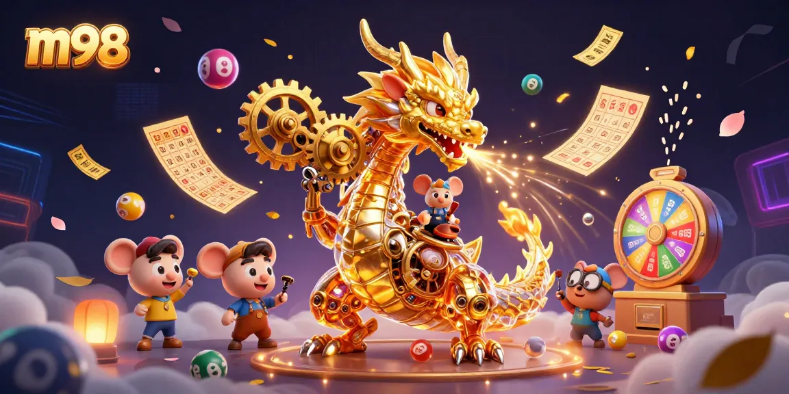 Enjoy the thrill of m98 with a golden dragon and dynamic casino elements for an exciting experience