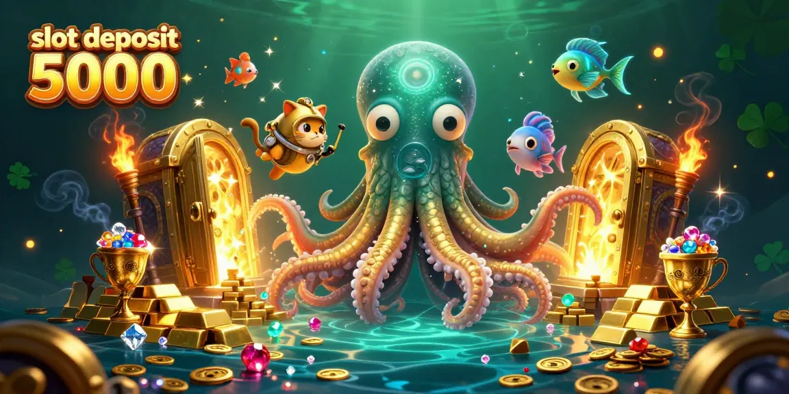 Engage in thrilling gameplay with slot deposit 5000 featuring vibrant 3D characters and treasures.